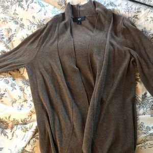 Brown cardigan